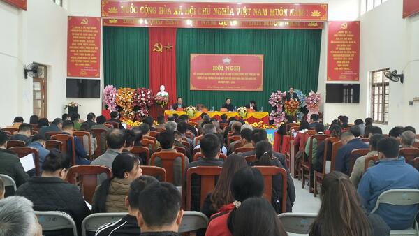 Tổ số 03 HĐND tỉnh Lạng Sơn tiếp xúc cử tri tại xã Hồng Phong