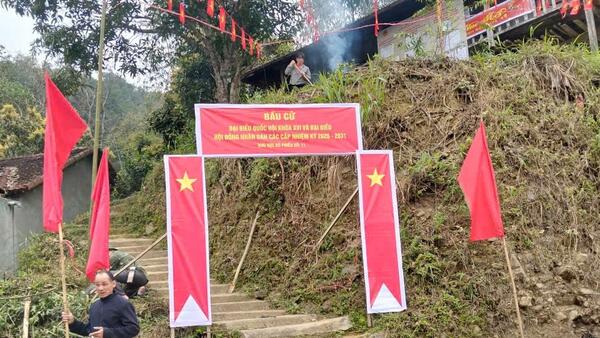 XÃ HỒNG PHONG NHỘN NHỊP KHÍ THẾ CHUẨN BỊ CHO NGÀY BẦU CỬ