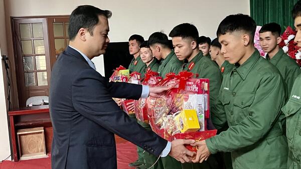 XÃ HỒNG PHONG TỔ CHỨC LỄ ĐÓN QUÂN NHÂN HOÀN THÀNH NGHĨA VỤ QUÂN SỰ TRỞ VỀ ĐỊA PHƯƠNG NĂM 2026