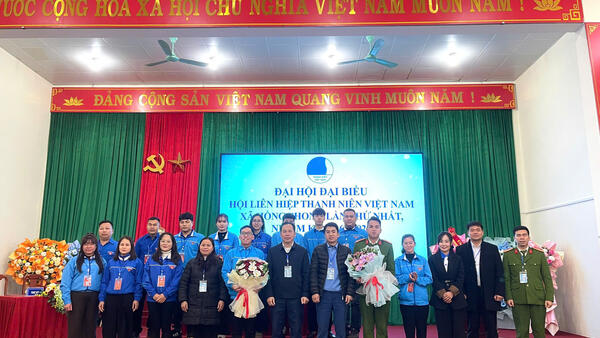 XÃ HỒNG PHONG TỔ CHỨC THÀNH CÔNG ĐẠI HỘI ĐẠI BIỂU HỘI LIÊN HIỆP THANH NIÊN VIỆT NAM XÃ LẦN THỨ NHẤT, NHIỆM KỲ 2026 – 2029