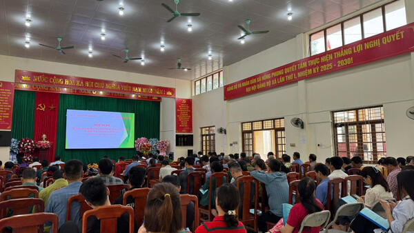 XÃ HỒNG PHONG: ĐẨY MẠNH CHUYỂN ĐỔI SỐ TRONG CÔNG TÁC PHỔ BIẾN, GIÁO DỤC PHÁP LUẬT