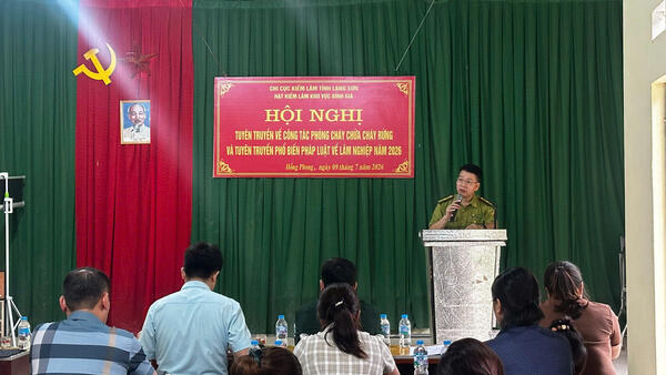 XÃ HỒNG PHONG TỔ CHỨC HỘI NGHỊ TUYÊN TRUYỀN VỀ CÔNG TÁC PHÒNG CHÁY, CHỮA CHÁY RỪNG VÀ PHỔ BIẾN CHÍNH SÁCH HỖ TRỢ ĐẦU TƯ VÀO NÔNG NGHIỆP