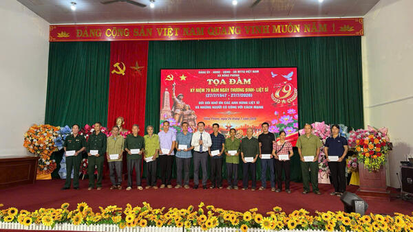 XÃ HỒNG PHONG: TỔ CHỨC KHÁM SỨC KHỎE VÀ TỌA ĐÀM KỶ NIỆM 79 NĂM NGÀY THƯƠNG BINH - LIỆT SĨ (27/7/1947 – 27/7/2026)